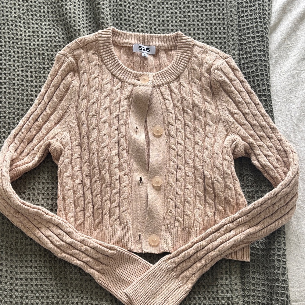Cropped cardigan 525